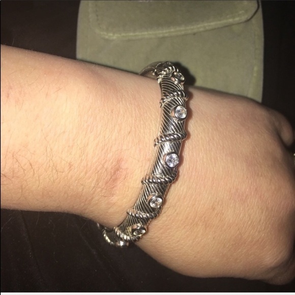 Judith Ripka STERLING COLLECTION CUFF BRACELET - Picture 4 of 7